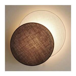 BRILAGI - Nástěnné svítidlo CIRCLES 1xE27/60W/230V pr. 45 cm krémová/hnědá 8590828052807 obraz