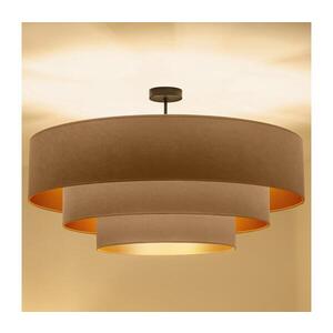 BRILAGI - Přisazený lustr LUNETA 3xE27/60W/230V pr. 80 cm béžová/zlatá 8590828052173 obraz