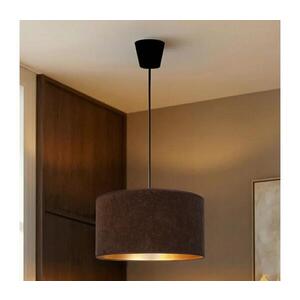 BRILAGI - Lustr na lanku VELVET 1xE27/60W/230V pr. 40 cm hnědá/zlatá 8590828052296 obraz