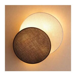 BRILAGI - Nástěnné svítidlo CIRCLES 1xE27/60W/230V pr. 35 cm krémová/hnědá 8590828052814 obraz