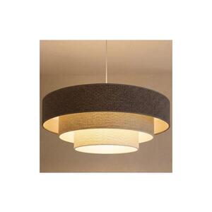 BRILAGI - Lustr na lanku LUNETA 3xE27/60W/230V pr. 80 cm šedá/krémová/bílá 8590828052357 obraz