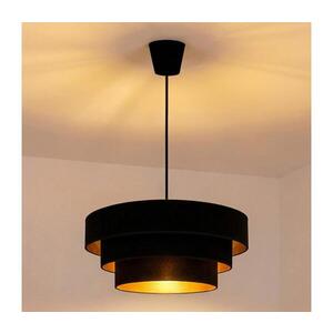BRILAGI - Lustr na lanku LUNETA 1xE27/60W/230V pr. 40 cm černá/zlatá 8590828052180 obraz