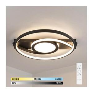 BRILAGI - LED Stmívatelné stropní svítidlo TWIRL LED/38W/230V černá + DO BR25067 obraz
