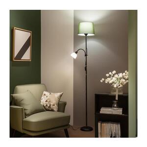 BRILAGI - Stojací lampa CERIA 1xE27/100W/230V + 1xE14/25W černá/zelená 1xBG2825+1xEG781039 obraz