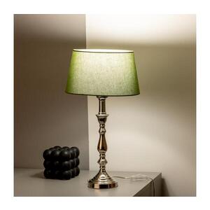 BRILAGI - Stolní lampa CERIA 1xE27/60W/230V pr. 25 cm lesklý chrom/zelená 1xEG78312+1xEG781034 obraz