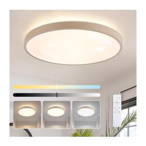 BRILAGI - LED Stmívat. svítidlo GLASS POOL DOUBLE LED/80W/230V 60 cm béžová + DO BRI751 obraz