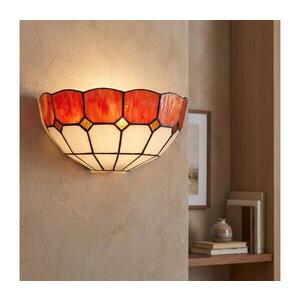 BRILAGI - Tiffany vitrážové nástěnné svítidlo SIENNA 1xE14/40W/230V BRW-8008B obraz