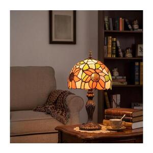 BRILAGI - Tiffany vitrážová stolní lampa SUNFLOWER 1xE27/60W/230V BRT-8004A obraz