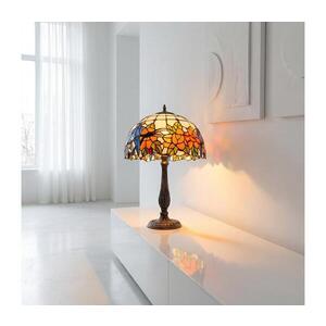 BRILAGI - Tiffany vitrážová stolní lampa JUNGLE 2xE27/60W/230V BRT-12003C obraz