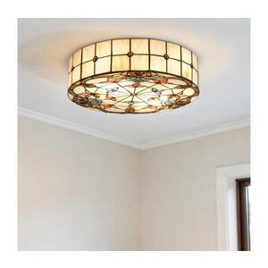 BRILAGI - Tiffany vitrážové stropní svítidlo MIRABELLA 2xE27/60W/230V pr. 40 cm BRC-12028A obraz
