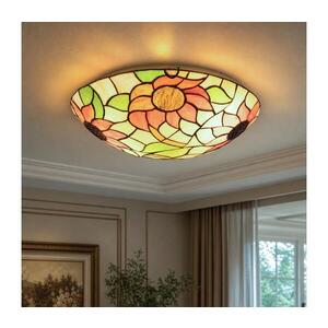 BRILAGI - Tiffany vitrážové stropní svítidlo SUNFLOWER 2xE27/60W/230V pr. 40 cm BRC-8004 obraz