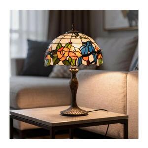 BRILAGI - Tiffany vitrážová stolní lampa JUNGLE 1xE27/60W/230V BRT-12003B obraz