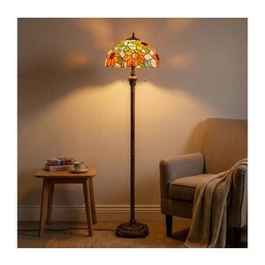 BRILAGI - Tiffany vitrážová stojací lampa SUNFLOWER 2xE27/60W/230V BRF-8004 obraz
