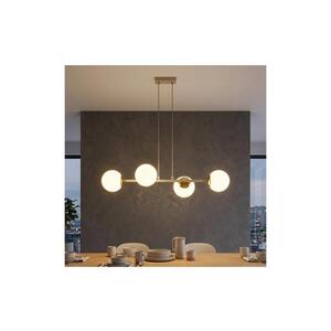 BRILAGI - Lustr na lanku MILO ECRU 4xE27/60W/230V béžová/zlatá 75-022B obraz