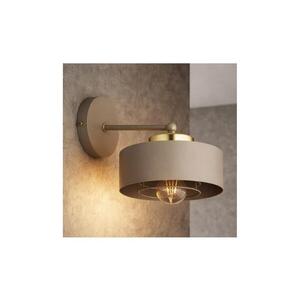 BRILAGI - Nástěnná lampa SPRING 1xE27/60W/230V béžová/zlatá 76-007B obraz