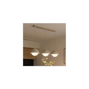 BRILAGI - Lustr na lanku COSMO 3xE27/60W/230V béžová/zlatá 87-005B obraz