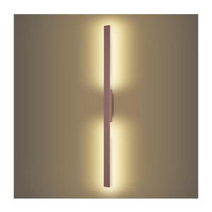 BRILAGI - LED Venk. nást. svít. LUNA LED/24W/230V 3000K IP65 100 cm hnědá CRI 90 BRI819 obraz