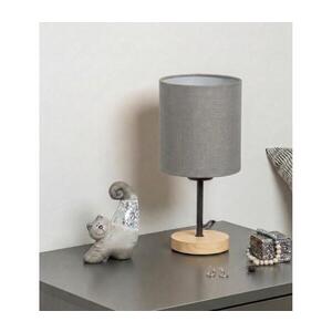 BRILAGI - Stolní lampa NUBILA WOOD 1xE27/25W/230V dub/černá/sv. šedá BG1567+BG2454 obraz