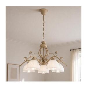 BRILAGI - Lustr na řetězu ANTICO MODERN 5xE27/60W/230V béžová 8590828037927 obraz