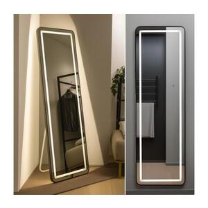 BRILAGI - Stojací zrcadlo BELLEZA LED/42W/230V 160x50 cm IP44 CRI 90 stmív. +CCT FG-CY48-A01-16050-02-BLK obraz