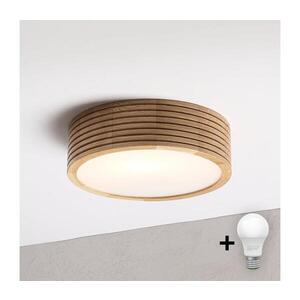 BRILAGI - LED Stropní svítidlo CARVALHO MODERN 1xE27/60W/230V pr. 27, 5 cm dub 8590828039334 obraz