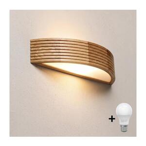 BRILAGI - LED Nástěnné svítidlo CARVALHO MODERN 1xE27/60W/230V dub 8590828039372 obraz