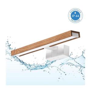 BRILAGI - LED Koup osvět zrcad 3v1 WOODY MIRROR LED/8W/230V IP44 bílá/dub třešeň 8590828018186 obraz