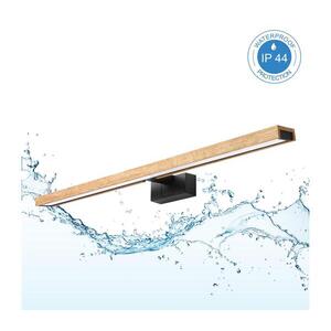 BRILAGI - LED Koup osvět zrcadla 3v1 WOODY MIRROR LED/15W/230V IP44 černá/dub 8590828018285 obraz