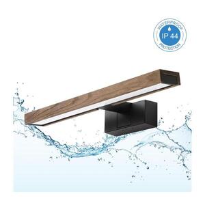 BRILAGI - LED Koup osvět zrcad 3v1 WOODY MIRROR LED/8W/230V IP44 černá/dub ořech 8590828018179 obraz