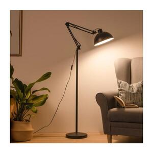 BRILAGI - Flexibilní stojací lampa TASKER 1xE27/60W/230V 157 cm černá 004972 obraz