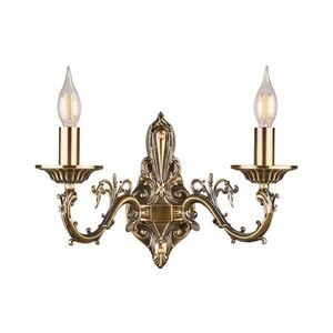 BRILAGI - Nástěnná lampa CLASSIC 2xE14/10W/230V mosaz bg72838 obraz