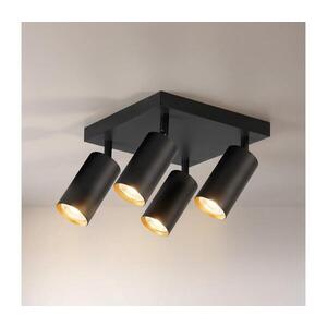 BRILAGI - Bodové svítidlo SELE SQUARE 4xGU10/30W/230V černá/zlatá WO-SELESQ-04-OEM obraz