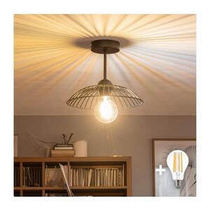 BRILAGI - LED Přisazený lustr CERIA WIRE 1xE27/60W/230V pr. 26 cm černá BG3989+EG300158 obraz