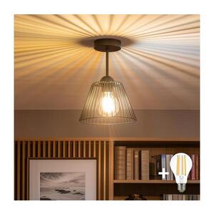 BRILAGI - LED Přisazený lustr CERIA WIRE 1xE27/60W/230V pr. 21 cm černá BG3989+EG300162 obraz