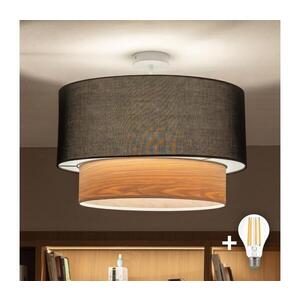 BRILAGI - LED Přisazený lustr CERIA 1xE27/60W/230V pr. 50 cm bílá/černá/béžová BG3992+EG781091 obraz