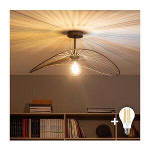 BRILAGI - LED Přisazený lustr CERIA WIRE 1xE27/60W/230V 40x56 cm černá/bronzová BG3989+EG300151 obraz