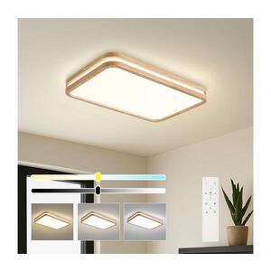 BRILAGI - LED Stmív. svítidlo MOLINA SQUARE LED/54W/230V dub 60x40 cm + DO BRI891 obraz