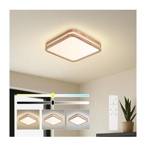 BRILAGI - LED Stmív. svítidlo MOLINA SQUARE LED/48W/230V dub 40x40 cm + DO BRI890 obraz