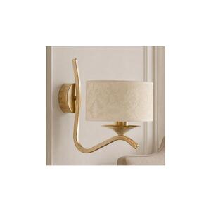 BRILAGI - Nástěnná lampa SAPHIRE 1xE27/15W/230V krémová/zlatá/patina 2150 obraz