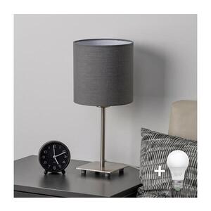BRILAGI - LED Stolní lampa NUBILA 1xE27/60W/230V antracit EG32509+BG1574 obraz