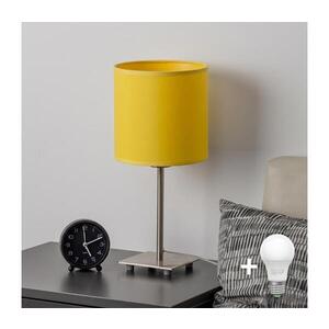 BRILAGI - LED Stolní lampa NUBILA 1xE27/60W/230V žlutá EG32509+BG2452 obraz