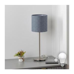 BRILAGI - LED Stolní lampa NUBILA 1xE27/60W/230V tmavě modrá EG32512+BG1575 obraz