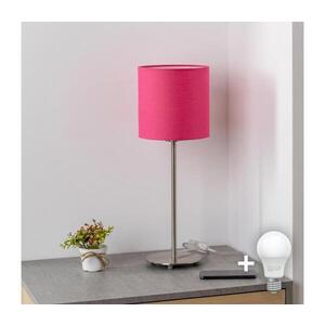 BRILAGI - LED Stolní lampa NUBILA 1xE27/60W/230V růžová EG32512+BG1577 obraz