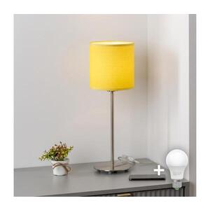 BRILAGI - LED Stolní lampa NUBILA 1xE27/60W/230V žlutá EG32512+BG2452 obraz