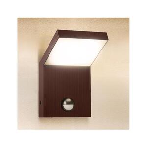 BRILAGI -LED Venkovní nástěnné svítidlo se senzorem RIANO LED/8W/230V hnědá IP65 WO-HR60143-OEM-RUST obraz