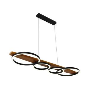 BRILAGI - LED Lustr na lanku PLANK LED/35W/230V 4000K 30x100 cm dřevo BRJF0034P-4 obraz