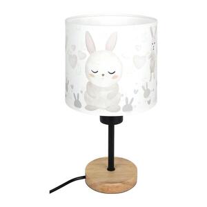 BRILAGI - Stolní lampa BOBO WOOD 1xE27/25W/230V dub/černá/bílá/králíčci BG1567+BG5584 obraz