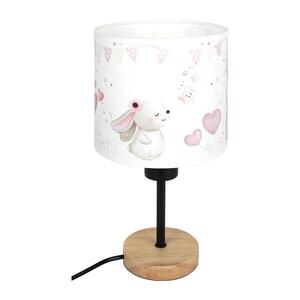 BRILAGI - Stolní lampa BOBO WOOD 1xE27/25W/230V dub/černá/krémová/králíčci BG1567+BG5589 obraz