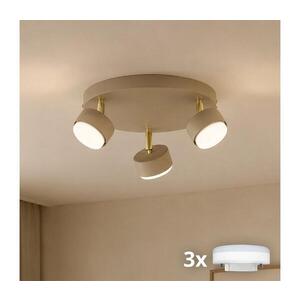 BRILAGI - LED Bodové svítidlo MONO 3xGX53/30W/230V béžová/zlatá 90-014B obraz