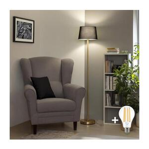 BRILAGI - LED Stojací lampa CERIA 1xE27/20W/230V pr. 30 cm černá/zlatá SA2189+EG781038 obraz
